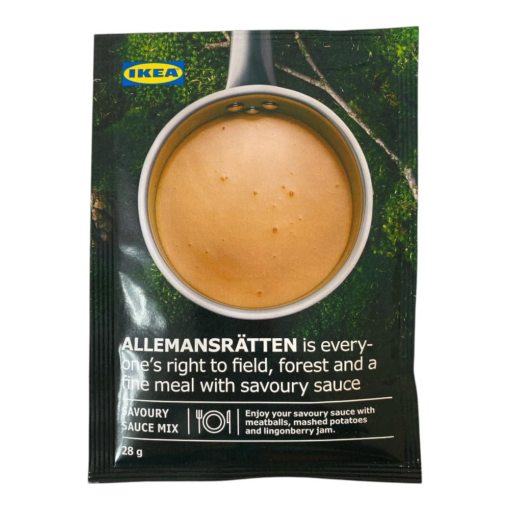 IKEA Allemansratten meatball cream sauce mix jar adds easy, flavorful Swedish flavor