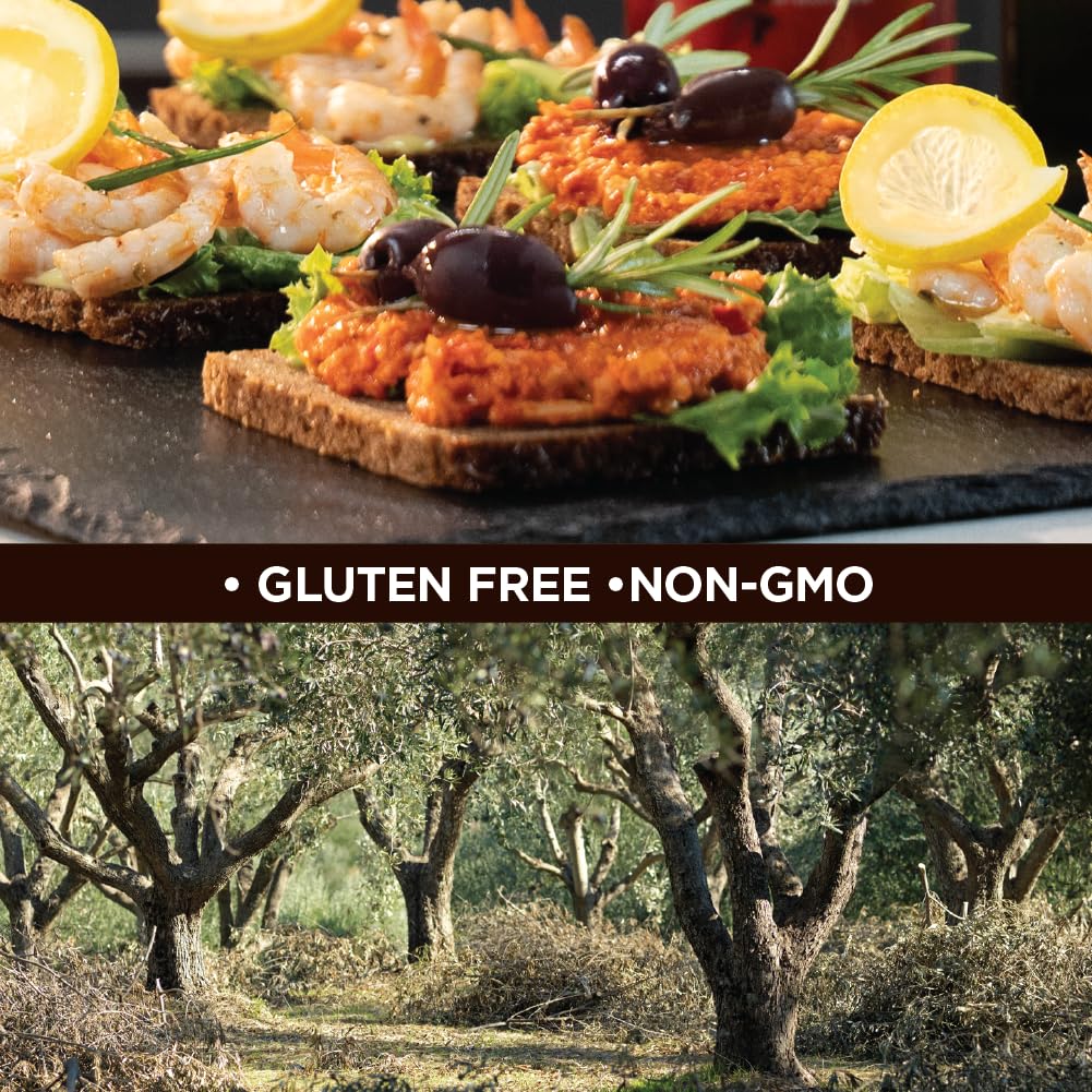 Iliada Kalamata olives on dish garnish, elevating flavor.