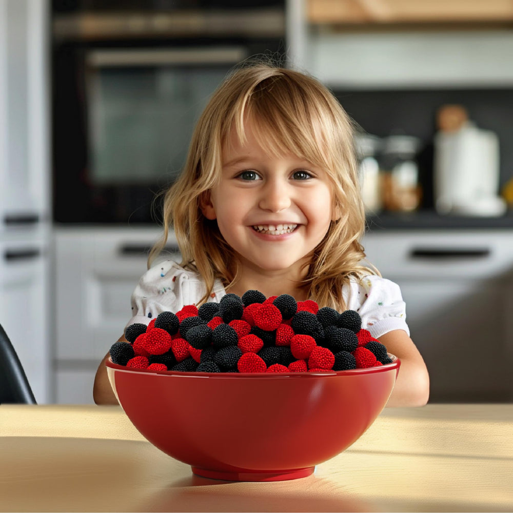 ILIKE! Berries Gummy Candy in favor bags, adds berry charm to gifts.