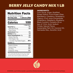 ILIKE Berry Jelly Candy Mix cherry gummy with bold fruit notes