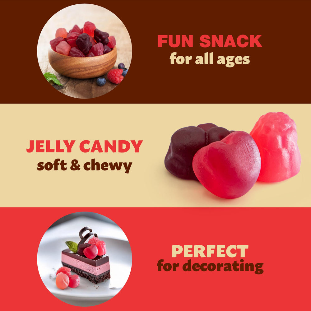 ILIKE Berry Jelly Candy Mix cranberry gummy with tart sweetness