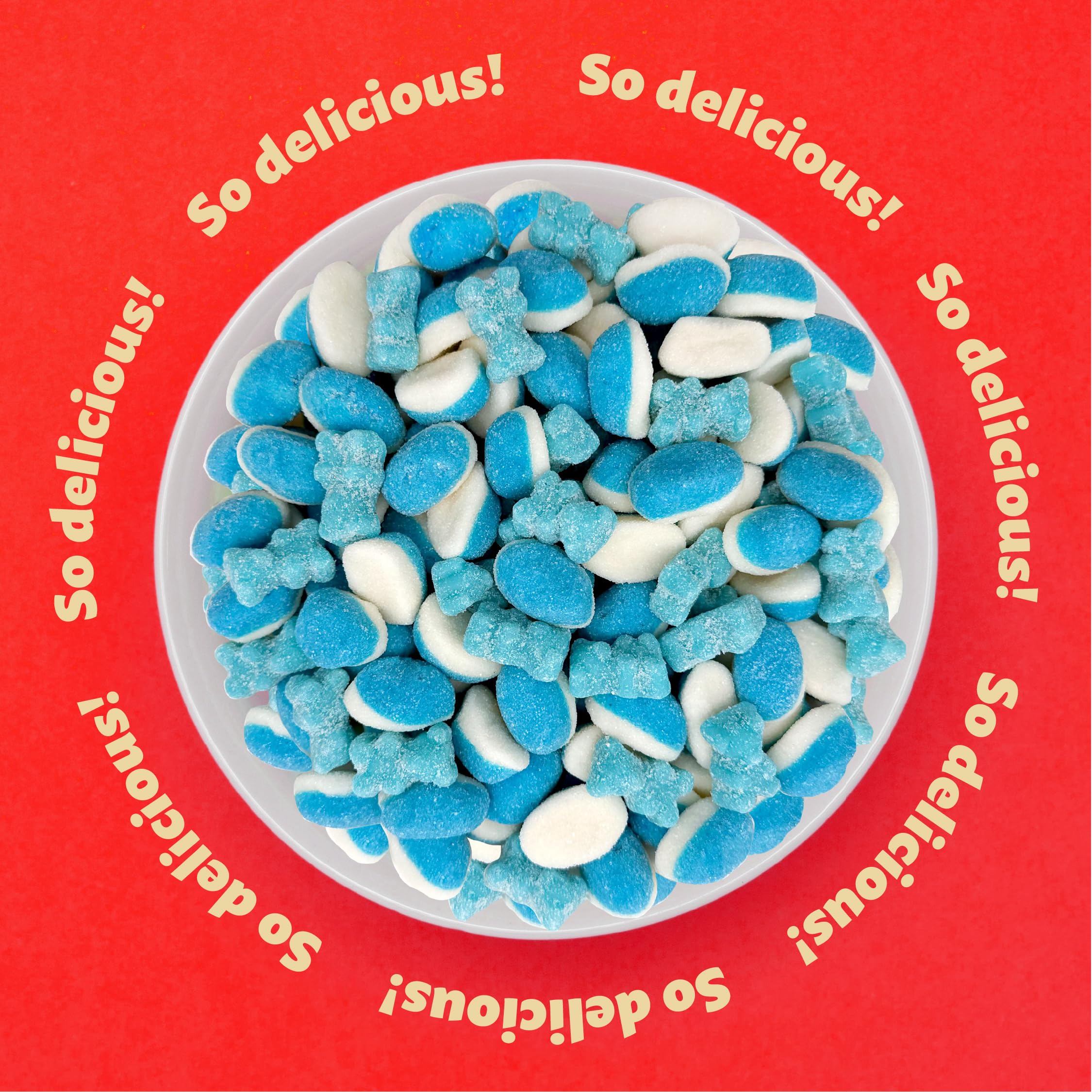 ILIKE! Easter table filler with a bright blue hue for festive displays.