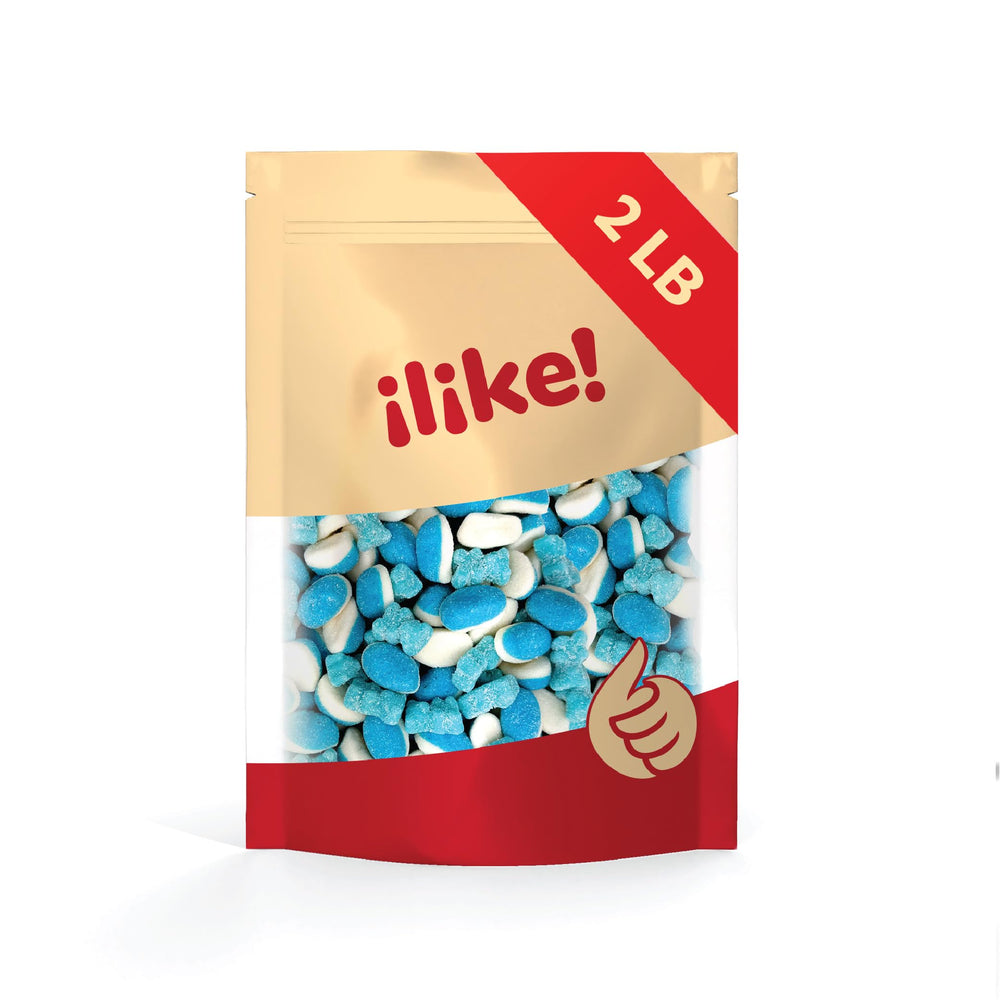ILIKE! Blue desserts brighten ice cream and shakes with color.