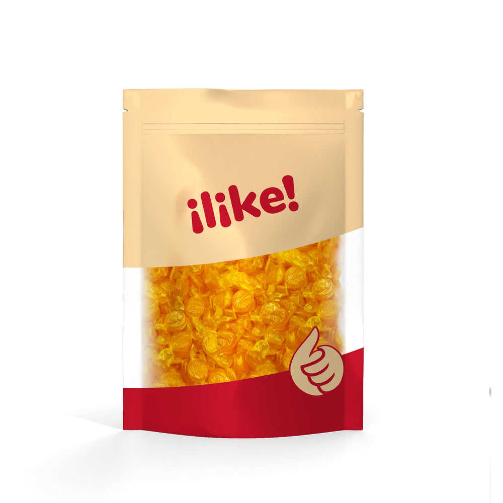 ILike! Butterscotch Buttons unwrap releasing a comforting scent.
