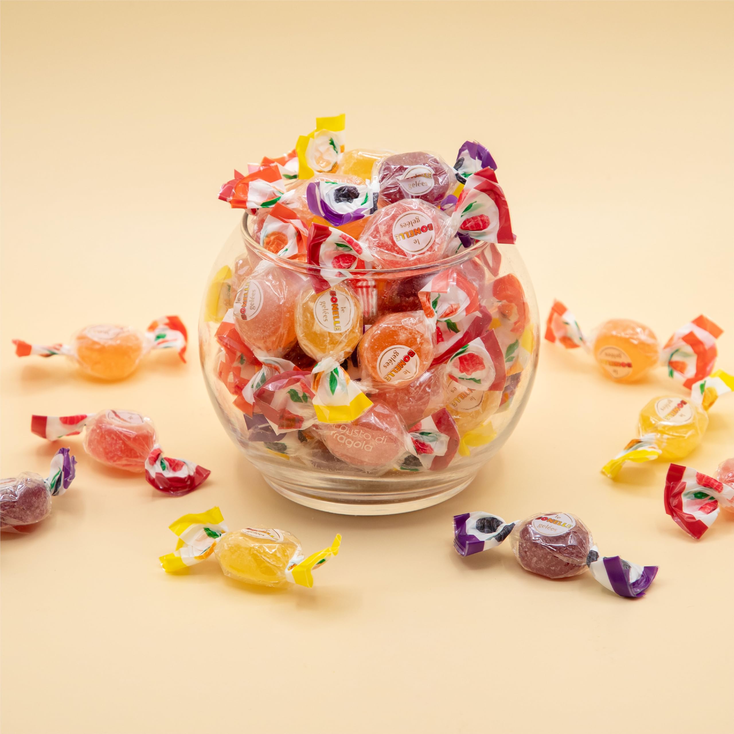 ILIKE Fida Bonelle Italian candy collection in a nostalgic 1.5 lb bag.
