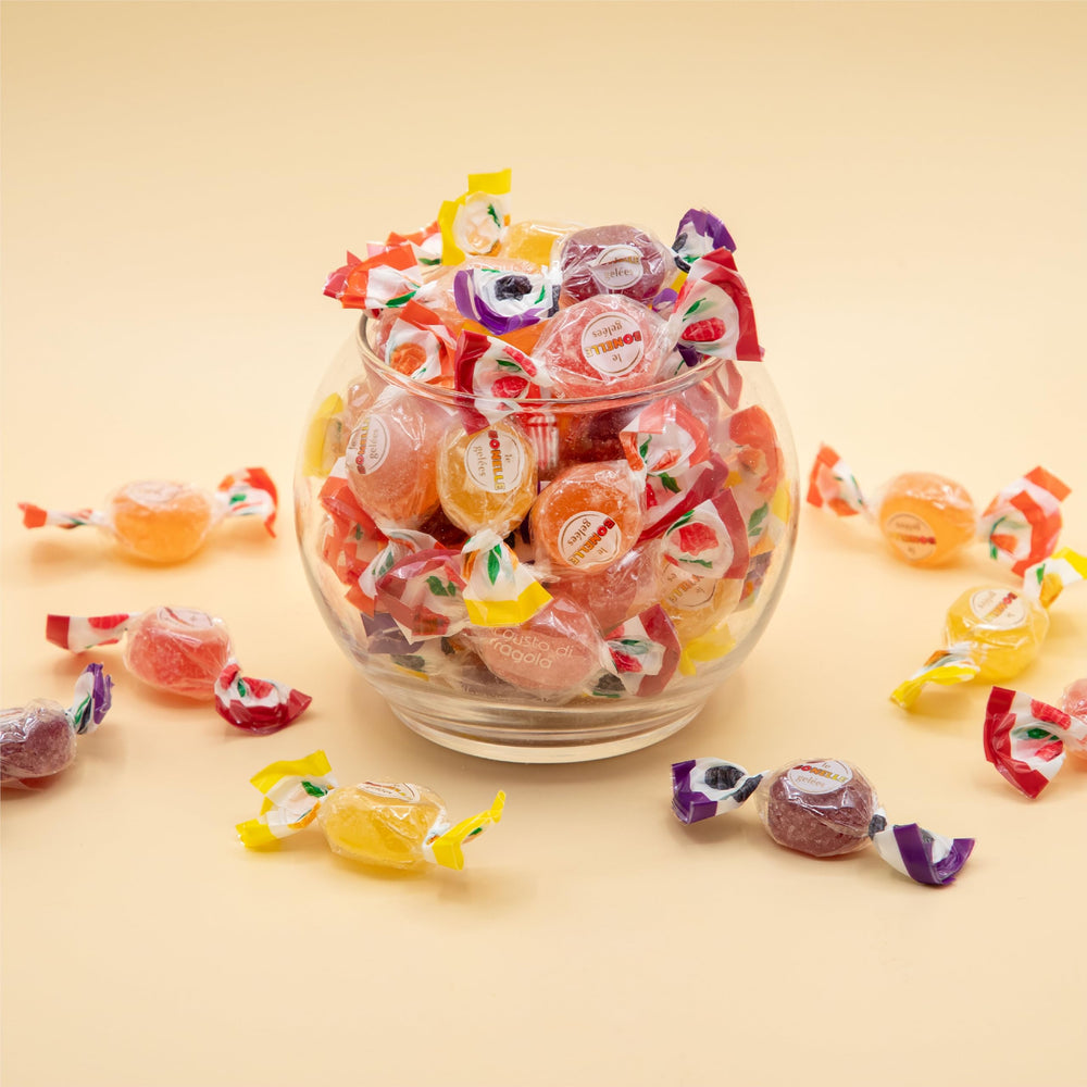ILIKE Fida Bonelle Italian candy collection in a nostalgic 1.5 lb bag.