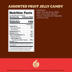 ILIKE Fida Bonelle orange jelly slices as a juicy office snack.