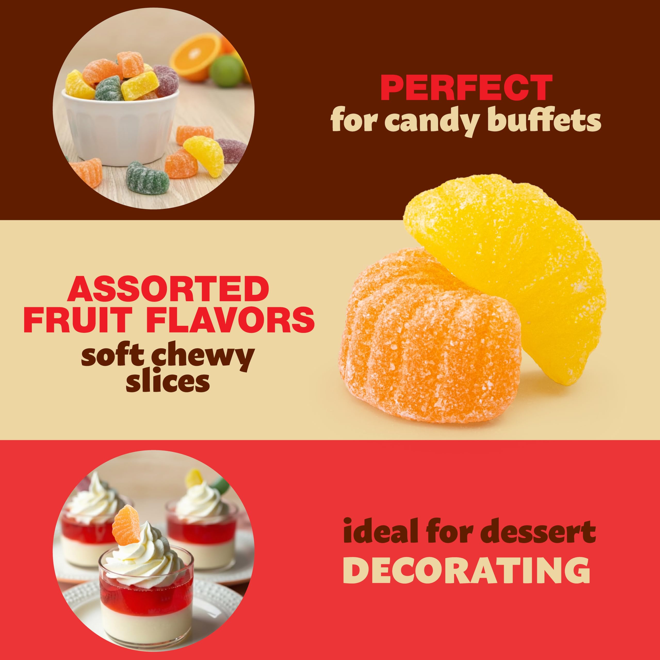 ILIKE! Fruit Slices Soft-Chewy – gelatin-free, satisfying chew for everyday snacking.