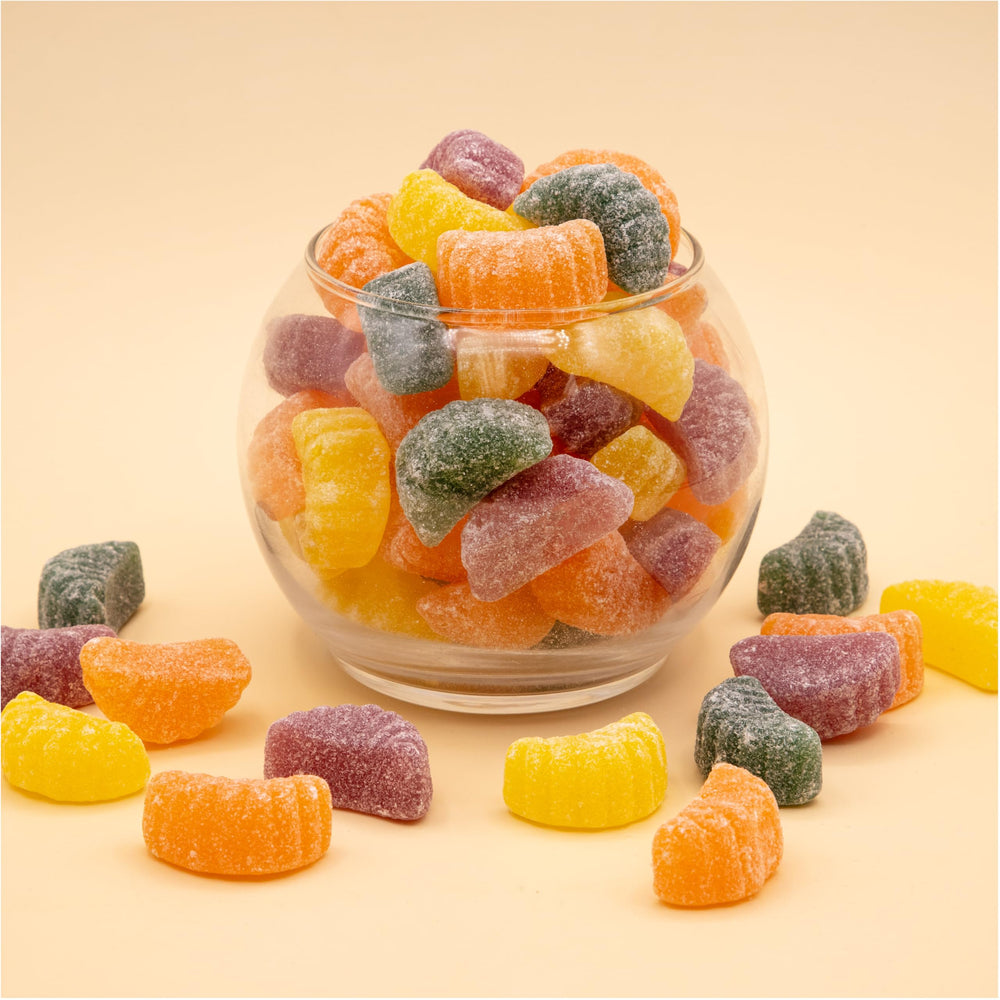 ILIKE! Fruit Slices Sugar-Dusted – delicate coating adds bite-friendly sweetness.