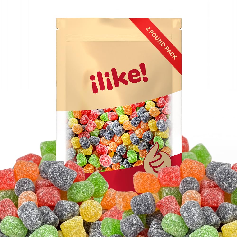 ILIKE! Gum Drops brighten candy dishes at buffets and events.