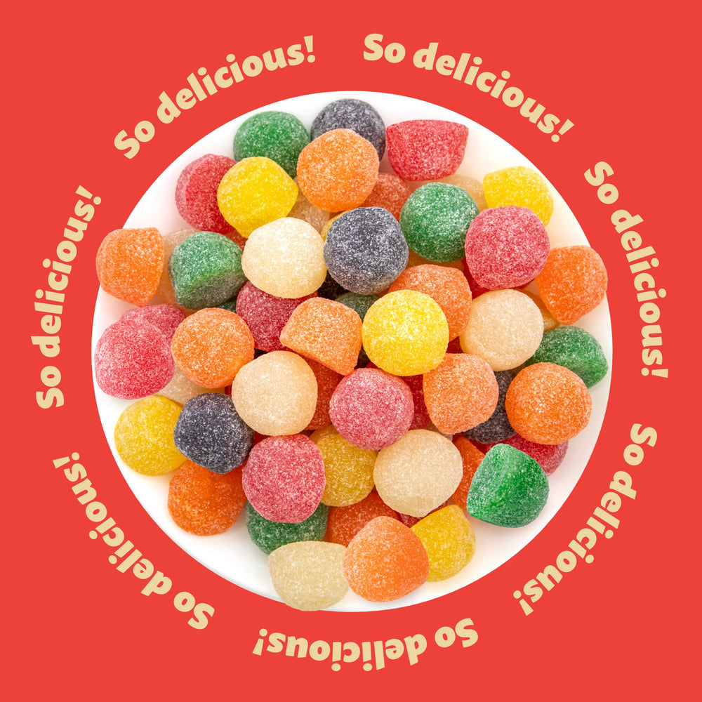 ILike Gum Drops lemon flavor giant candy adds bright zest to desserts