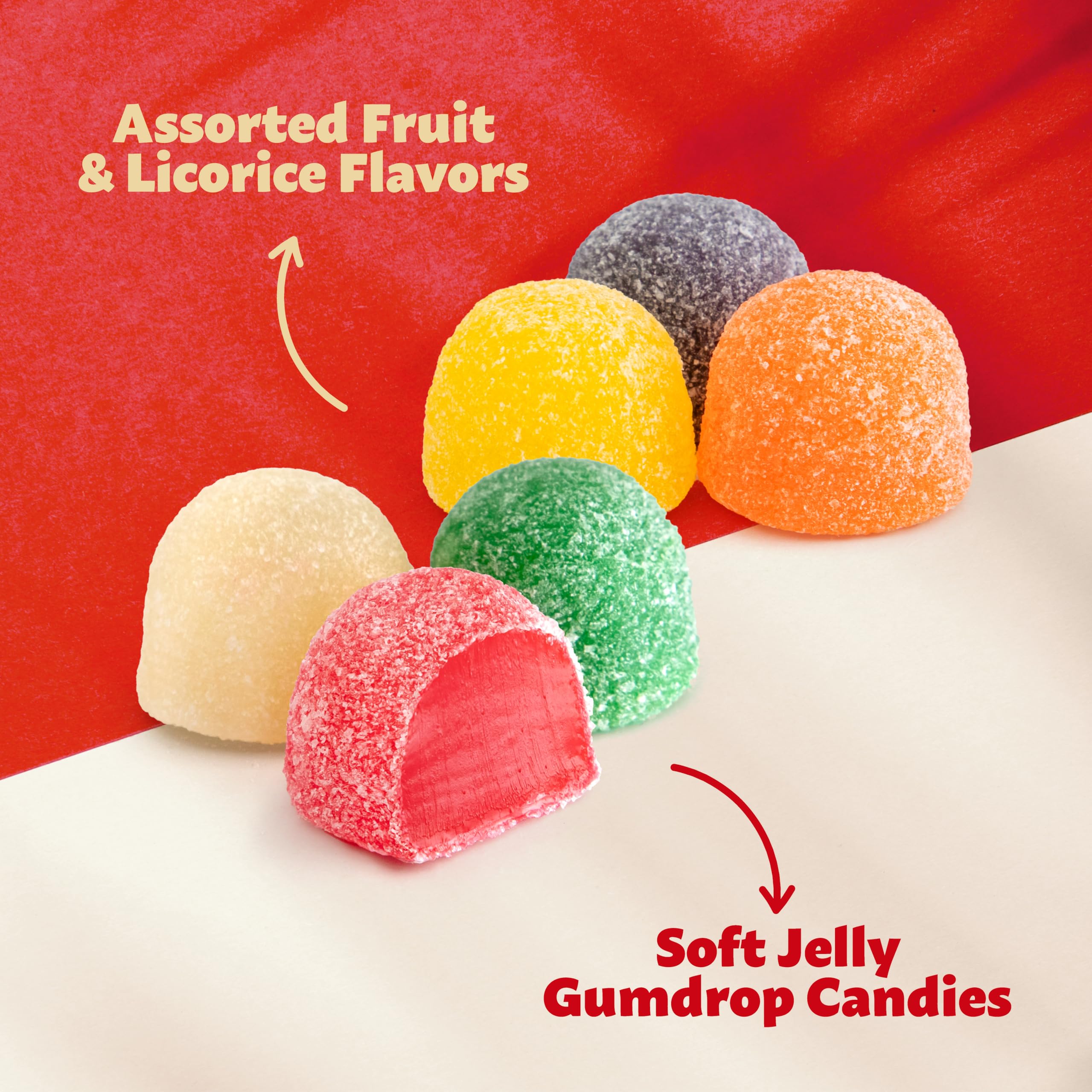 ILike Gum Drops pineapple flavor giant candy for tropical dessert accents