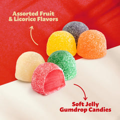 ILike Gum Drops pineapple flavor giant candy for tropical dessert accents
