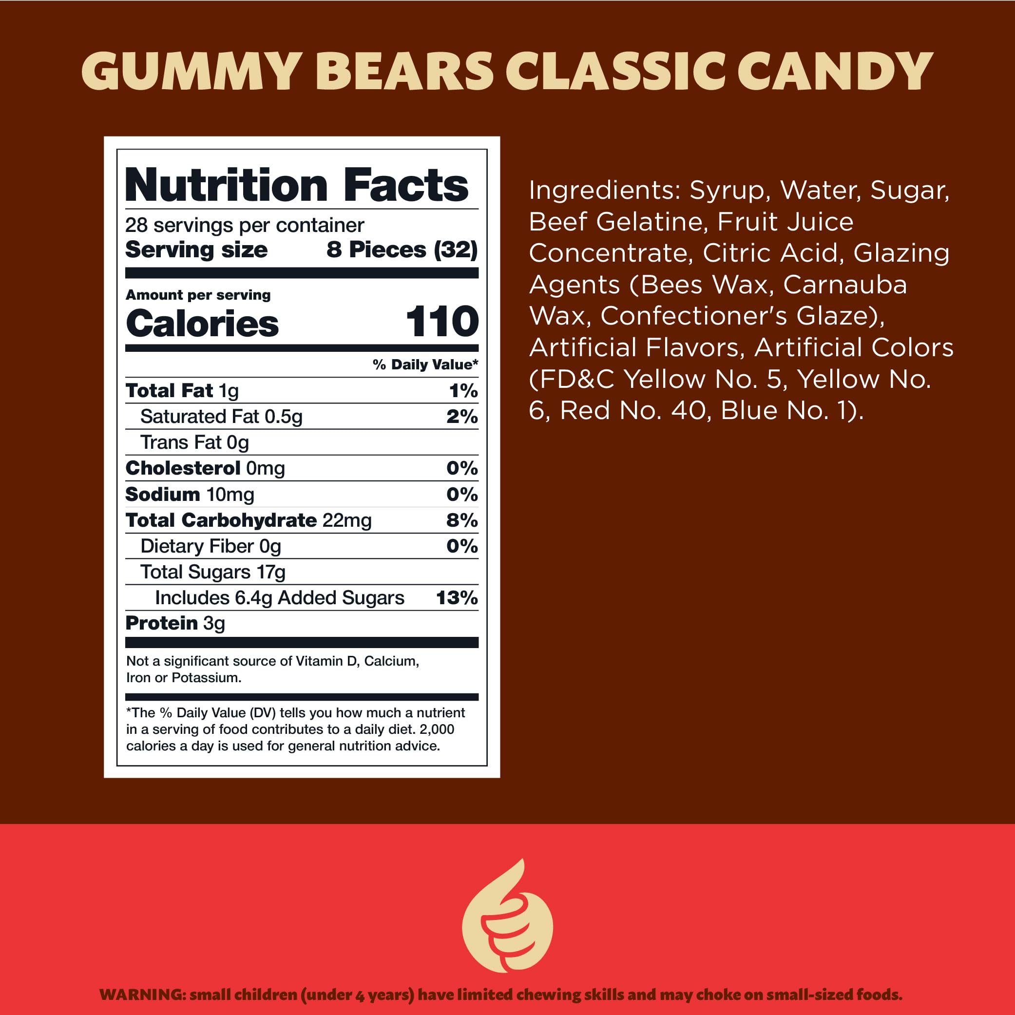 ILIKE! Gummi Bears assorted fruit flavors brighten gatherings and snack time.