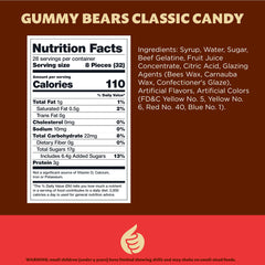 ILIKE! Gummi Bears assorted fruit flavors brighten gatherings and snack time.