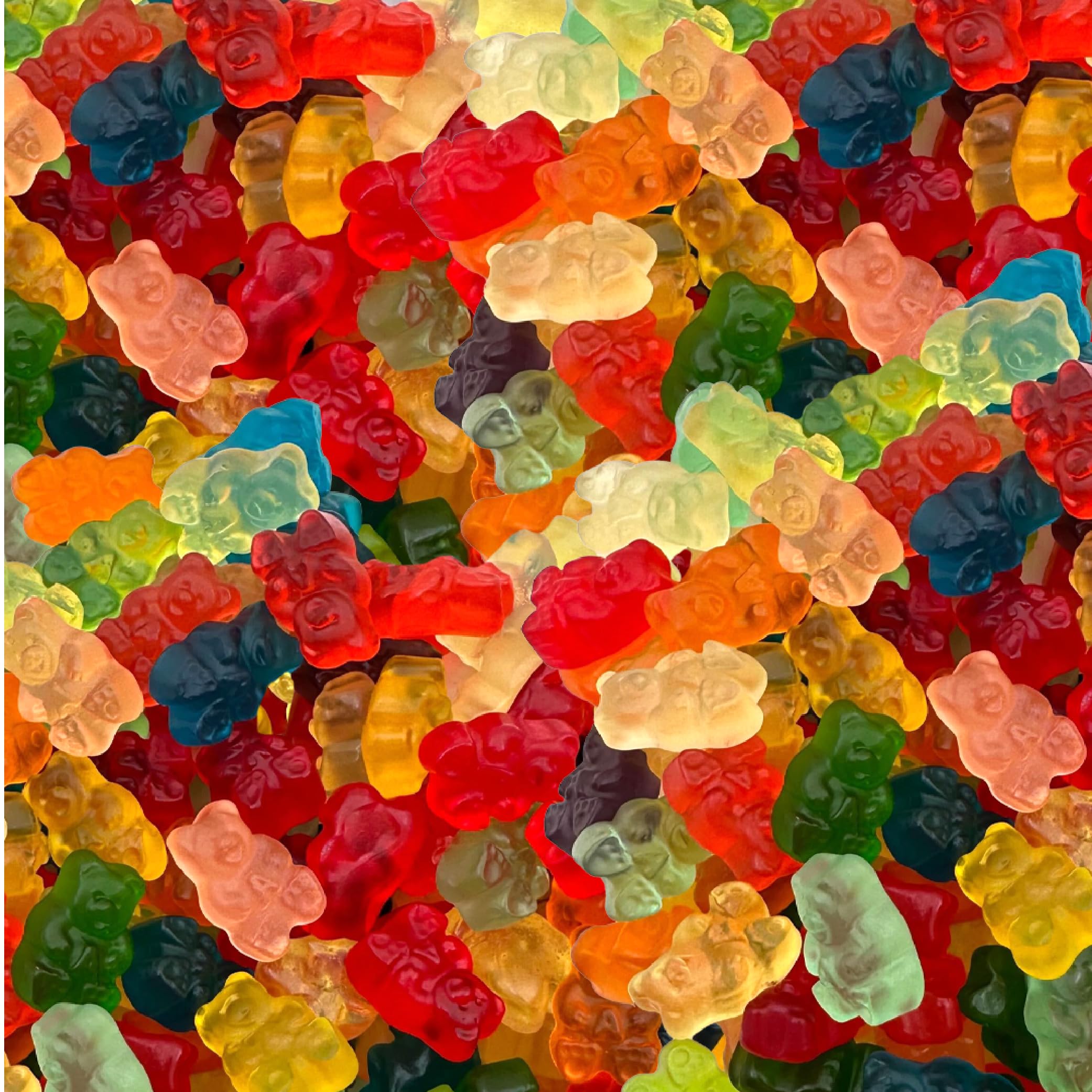 ILike! Gummi Bears Candy 1lb bulk pack for easy snacking and sharing at gatherings.
