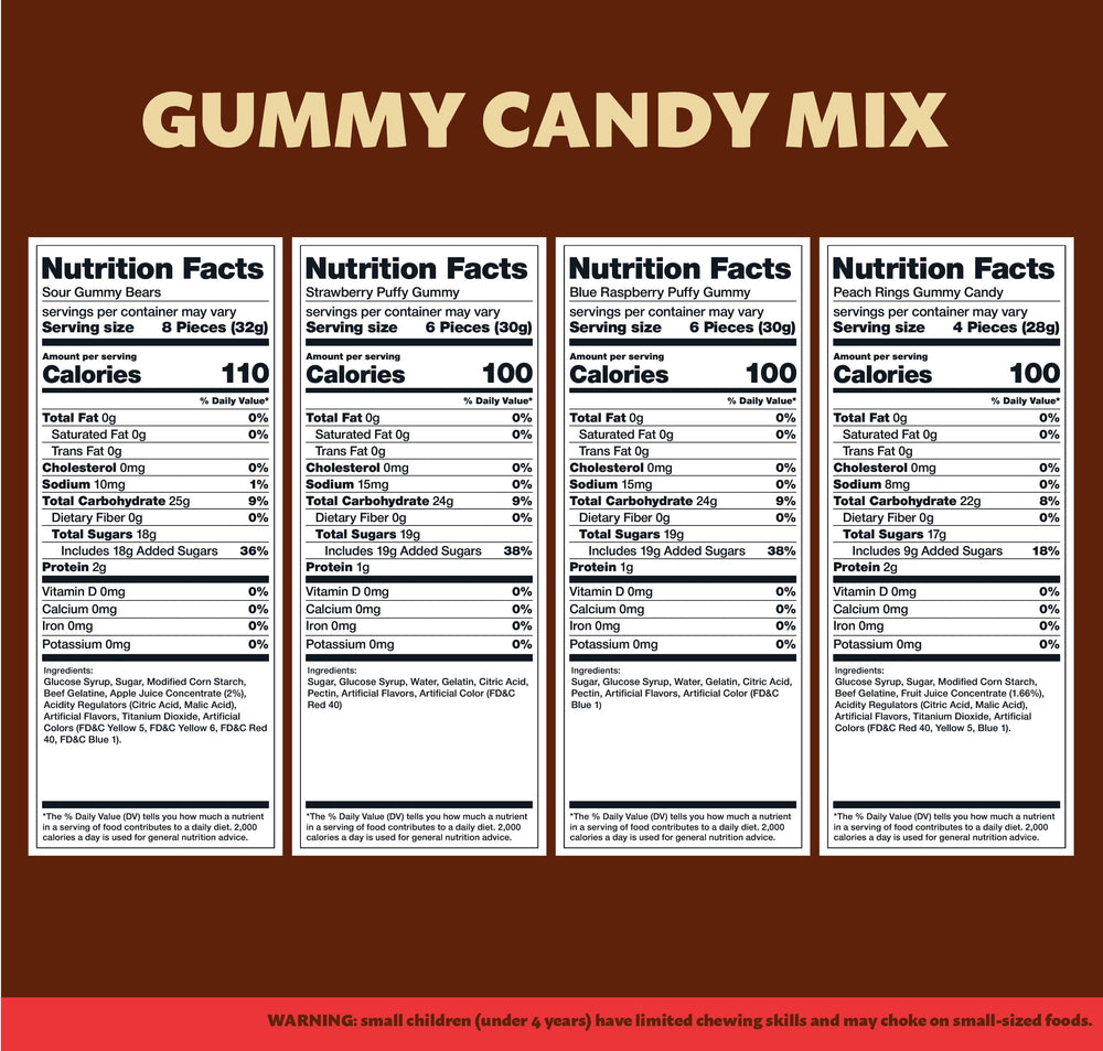ILIKE! sour gummi bears add tangy fun to party favors and candy buffets.
