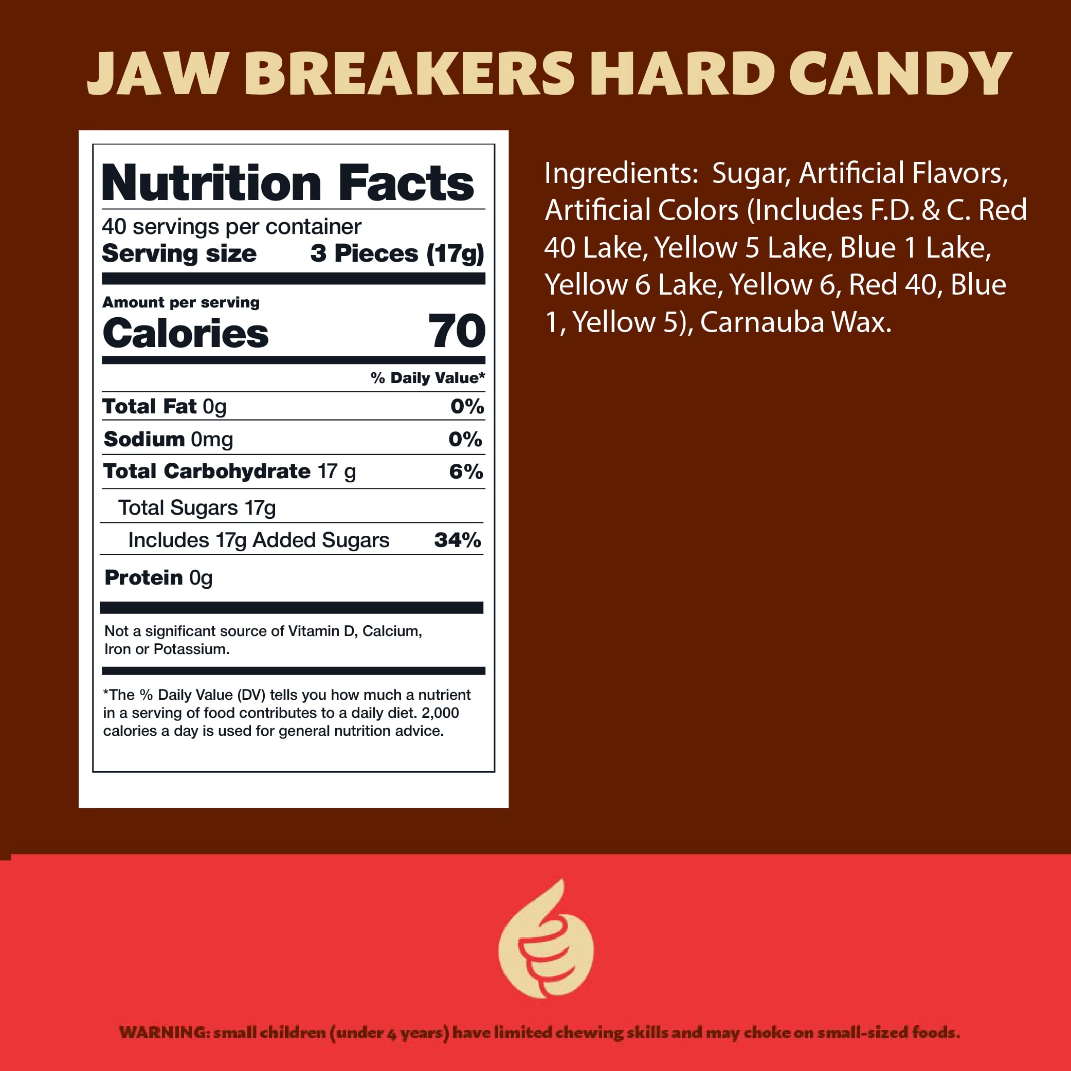 ILike Jaw Breakers colorful pieces close-up, highlighting cherry and lemon flavors for a vibrant treat.