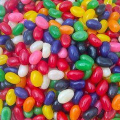 ILike! Jelly Beans bulk bag showing a colorful mix for easy snacking.