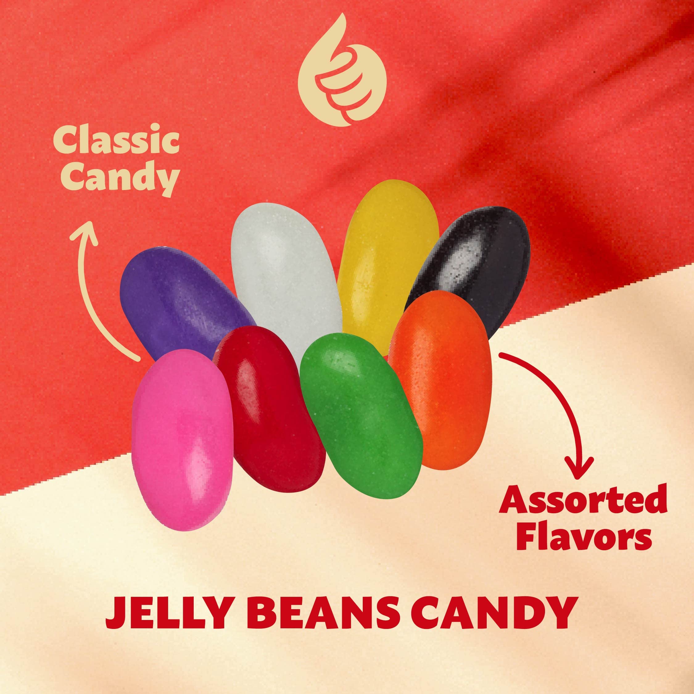 ILike! Jelly Beans for cake decorating adds whimsical color to treats.