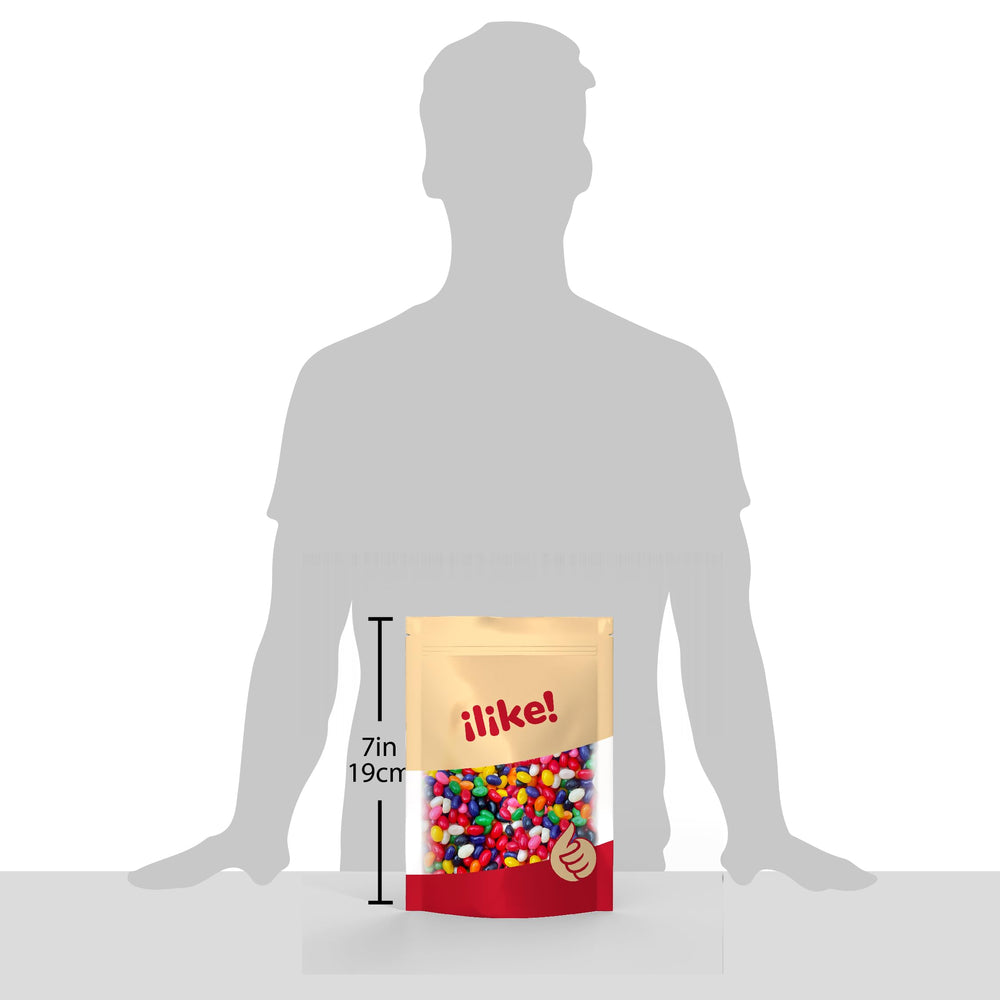 ILike! Jelly Beans party buffet display boosts color at events.