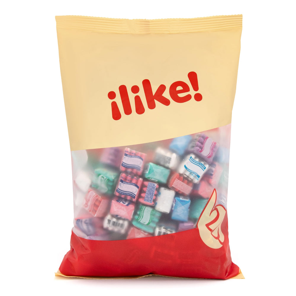 ILIKE! Mexican Chewing Gum in an office bowl setup for shared flavor moments.