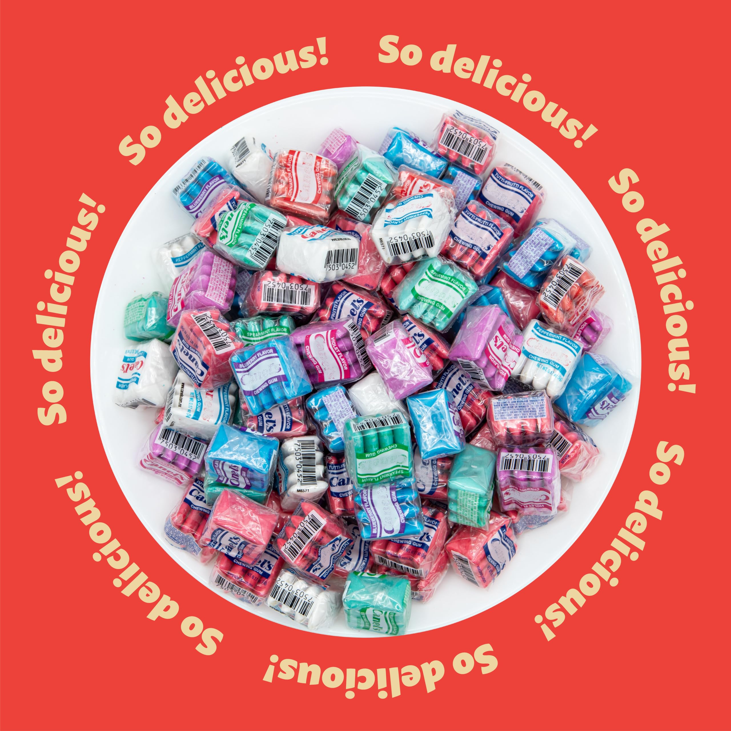 ILIKE! Mexican Chewing Gum travel-friendly packs ideal for backpacks and cars.