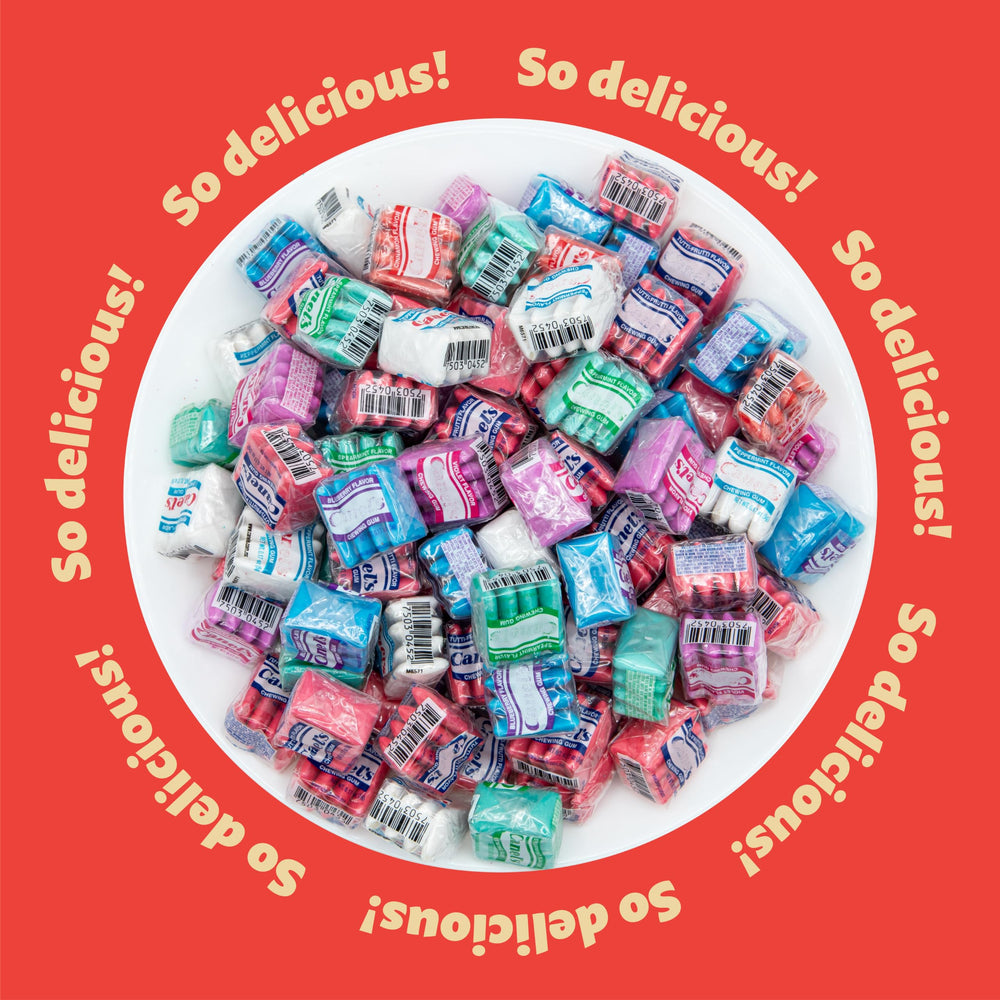 ILIKE! Mexican Chewing Gum travel-friendly packs ideal for backpacks and cars.