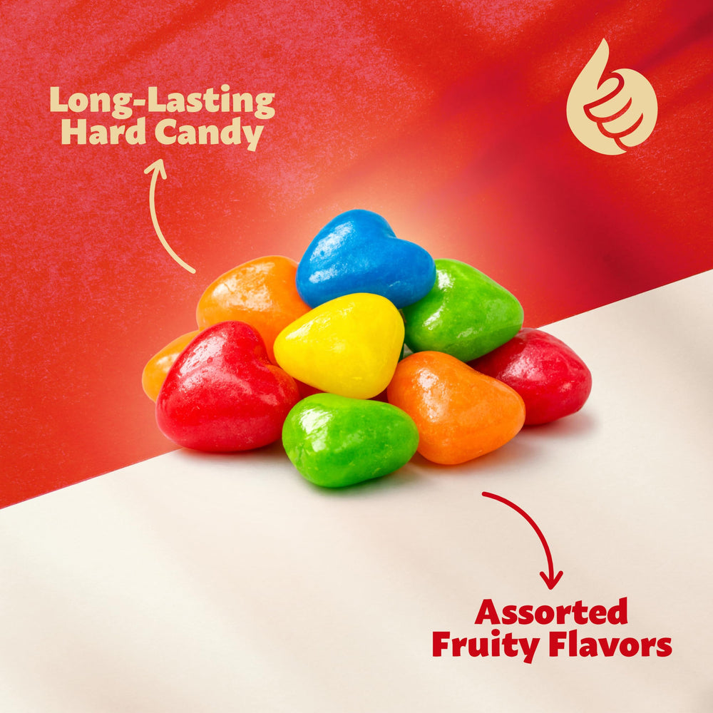 ILIKE! Mini Candy Hearts strawberry flavor brings playful sweetness to treat jars and gift toppers