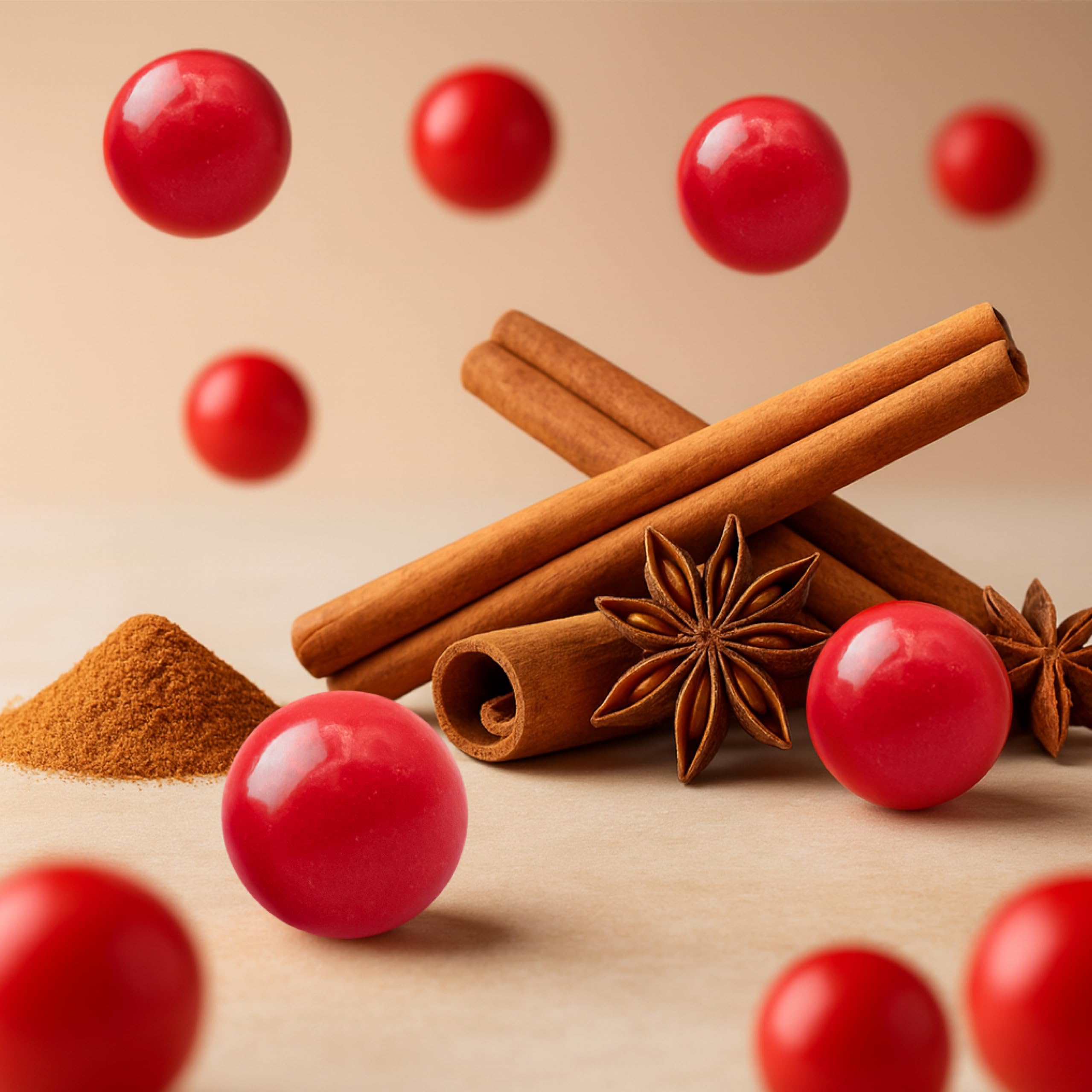 ILike! Movie night snack with bite-sized cinnamon candy.