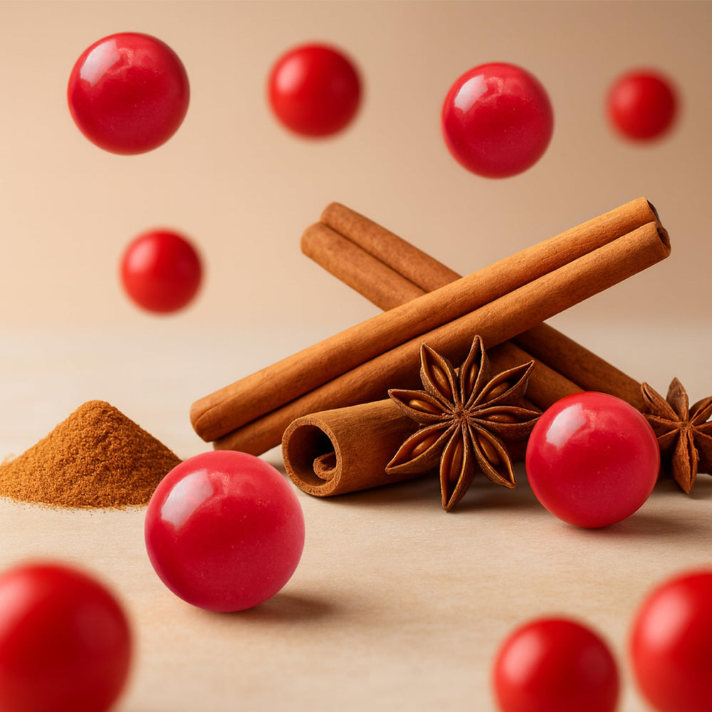 ILike! Movie night snack with bite-sized cinnamon candy.