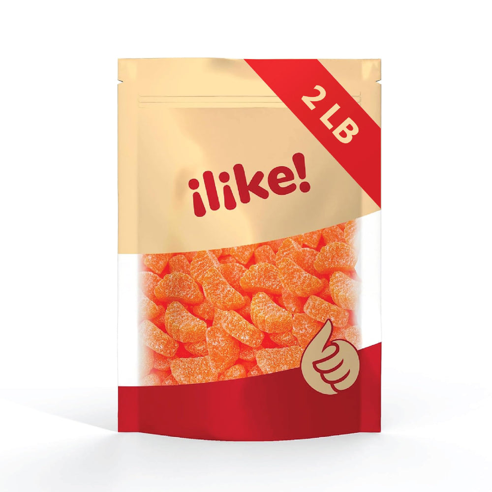 ILIKE Orange Slices Jelly Candy ready-to-serve snack idea for gatherings.