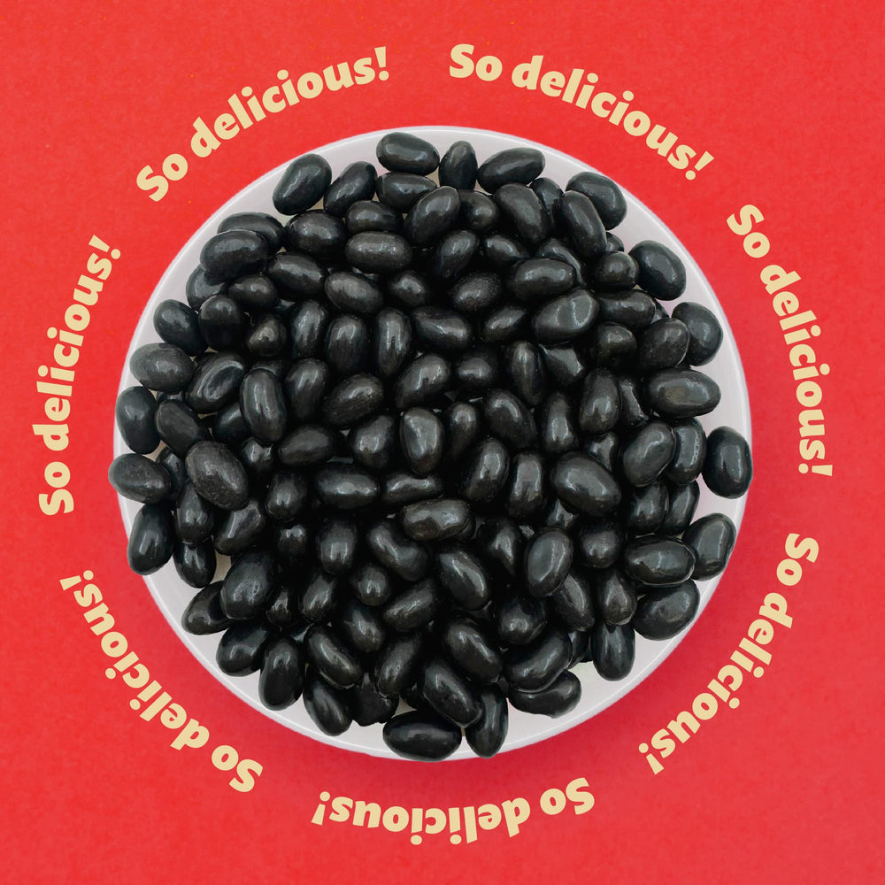 ILIKE party favors using licorice jelly beans for guests