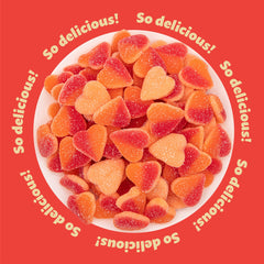 ILike Peach Hearts Gummy bag gift demonstrates ready-made party favors