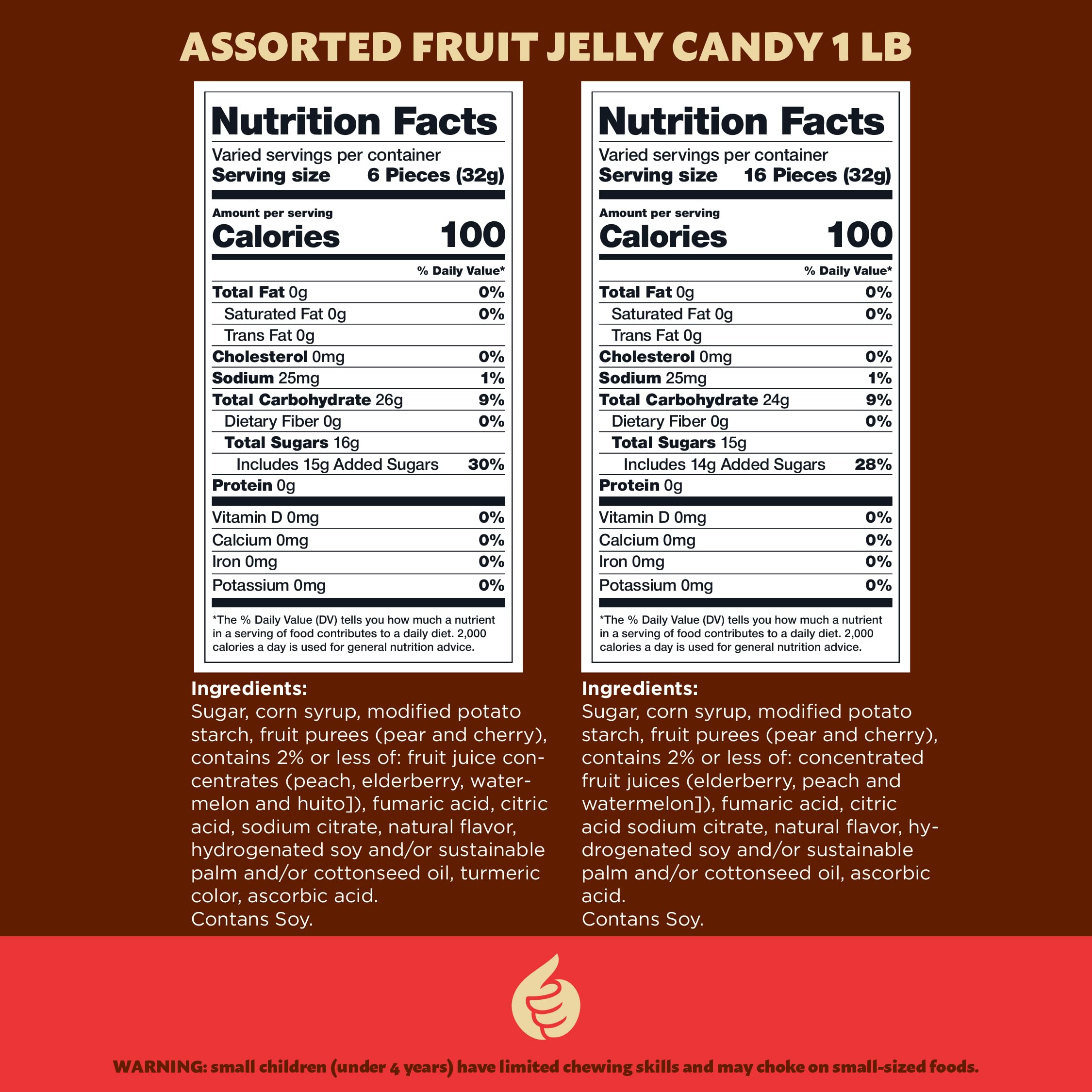 ILike! Sour Fruit Jelly Candy Mix bag foreground with gummies and sour sugar for tangy tasting.