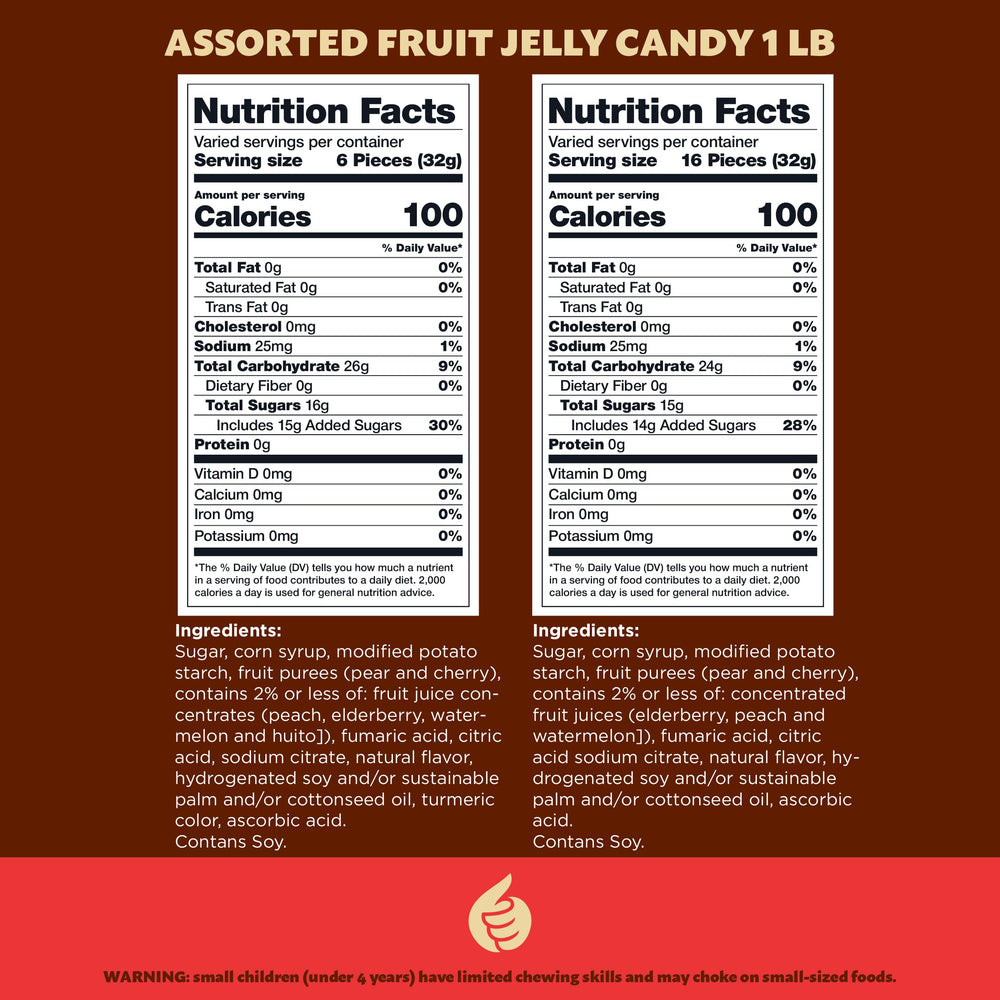 ILike! Sour Fruit Jelly Candy Mix bag foreground with gummies and sour sugar for tangy tasting.