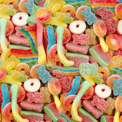 ILike! Sour Gummy Candy Mix bulk pack for parties and snacking.