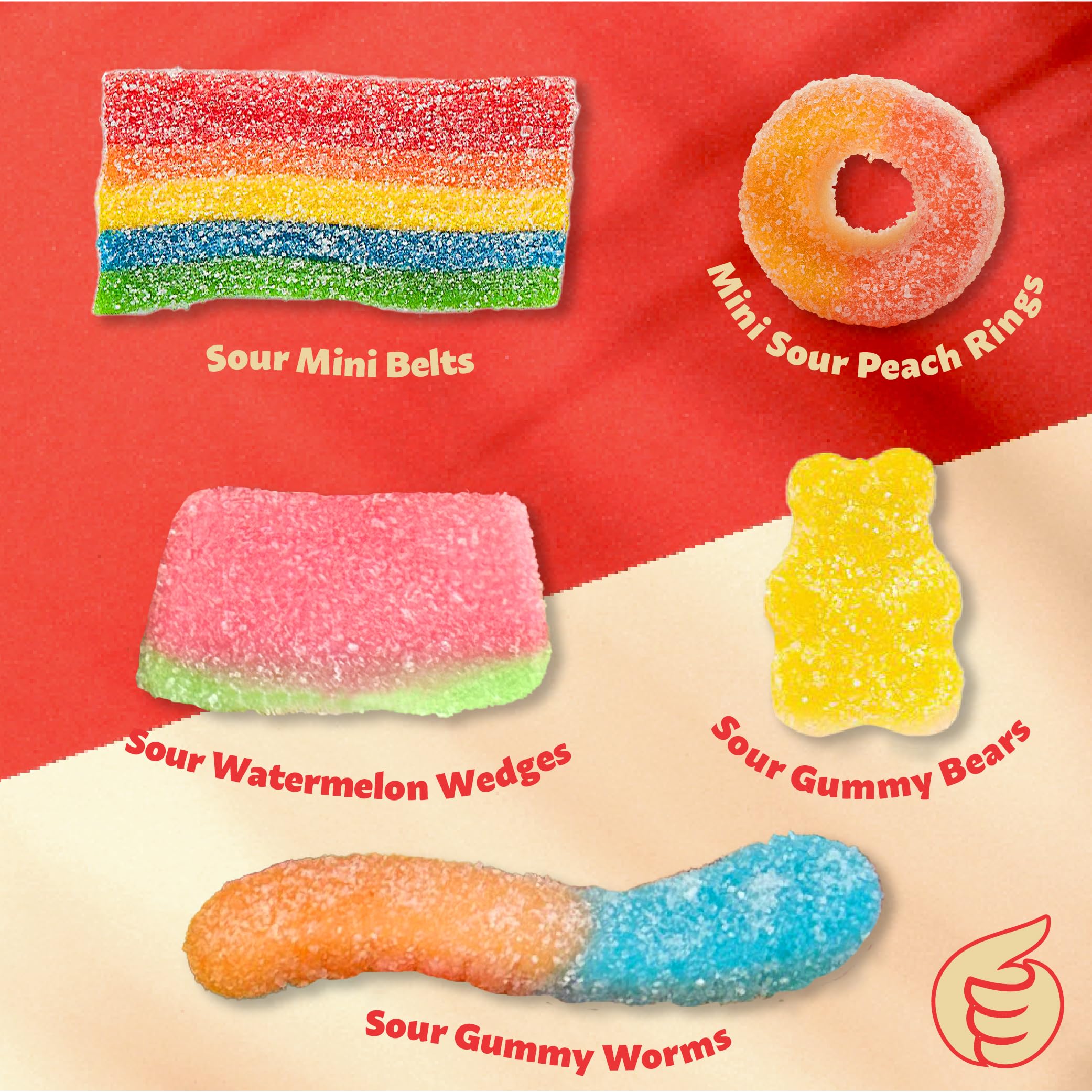 ILike! Worm-shaped gummies for playful snacking and bowls.