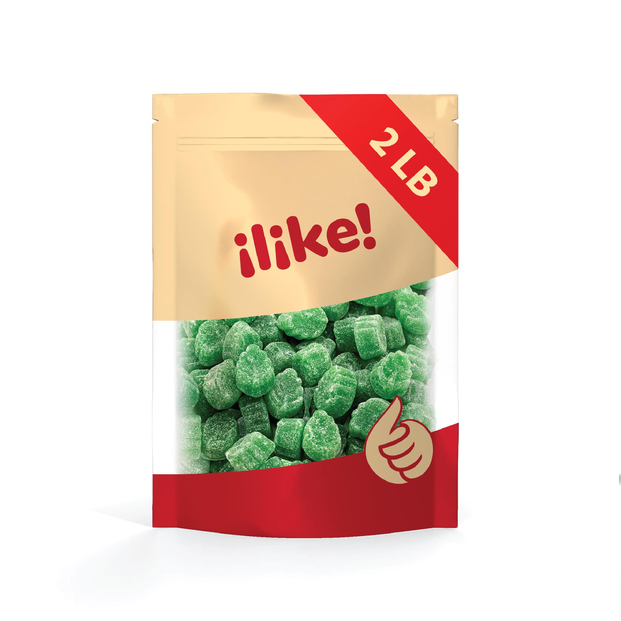 Chewy spearmint leaves candies add delight to birthdays and anniversaries.