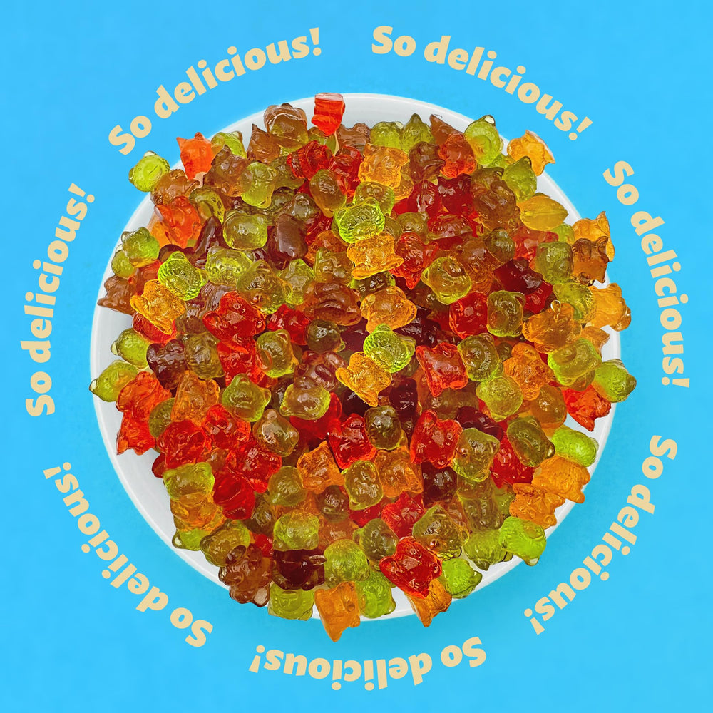 ILIKE! Fruity flavors in Sugar-Free Gummi Bears for on-the-go cravings.