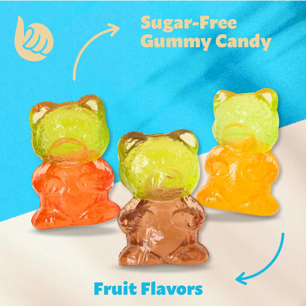 ILIKE! One-pound bag of Sugar-Free Gummi Bears for lunchboxes and sharing.