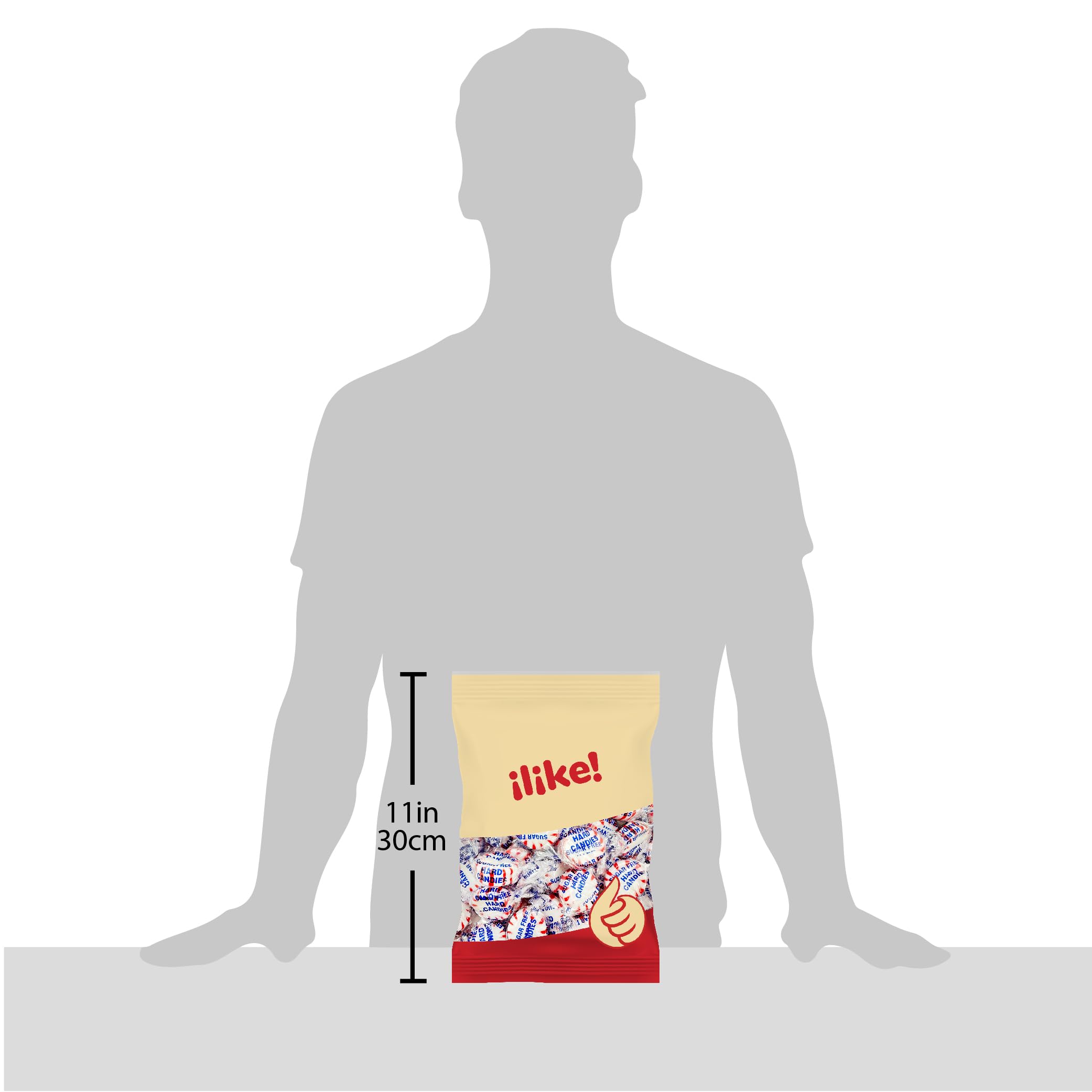 ILike! Sugar-Free Starlight Mints great for on-the-go snacking.