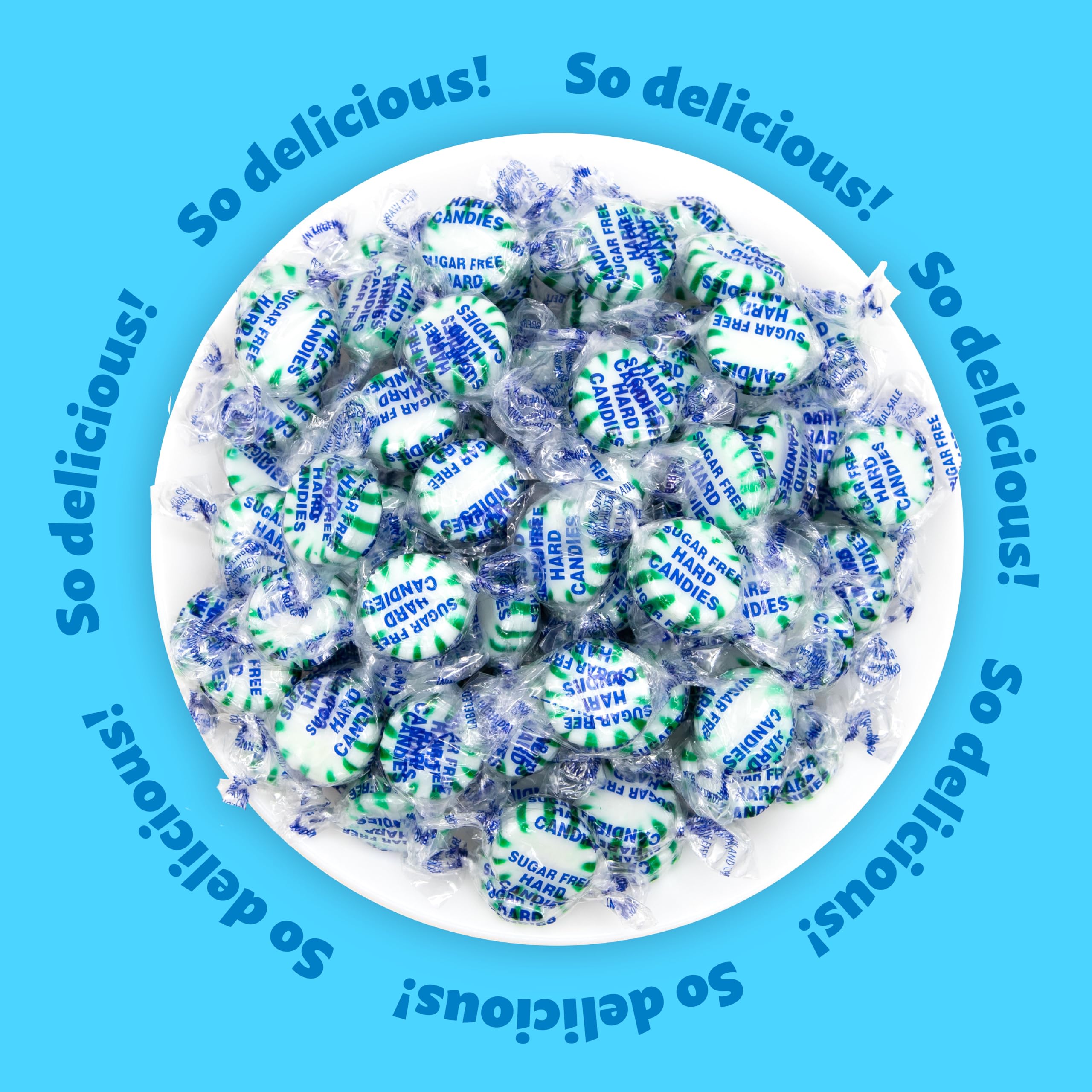 ILIKE! Individually wrapped Starlights spearmint candies ideal for on-the-go breath refresh.