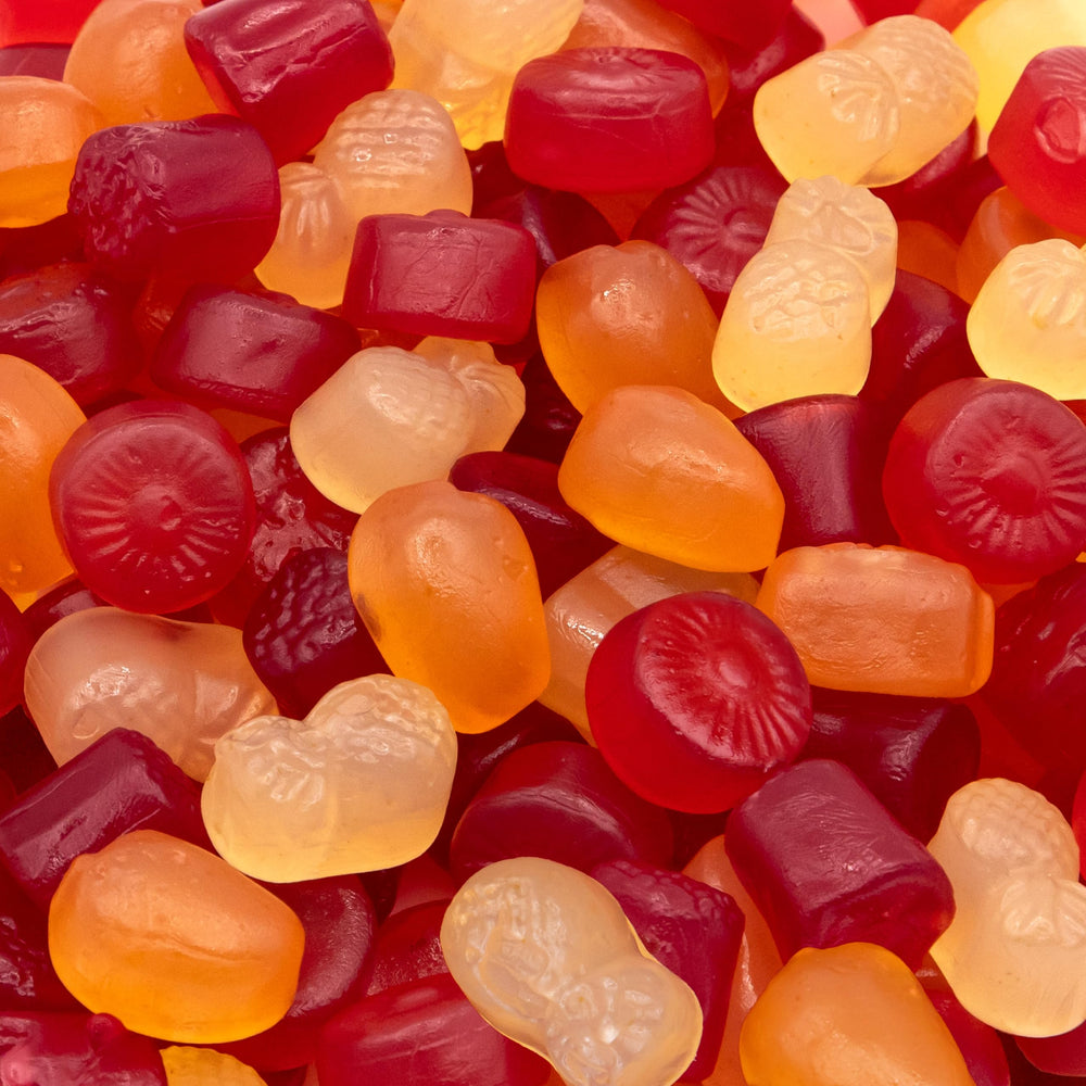 ILIKE! Tropical Fruit Jelly Candy Mix bag with assorted flavors for vegan snacking