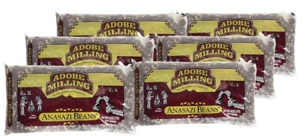 ILIOS Anasazi beans packaging, 6-pack, ready for pantry storage and quick meals.