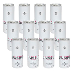 ILIOS Pussy's Natural Energy Drink pack of 12 x 250ml for convenient energy on the go.