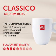 illy Classico airtight can preserves freshness and aroma for anytime enjoyment