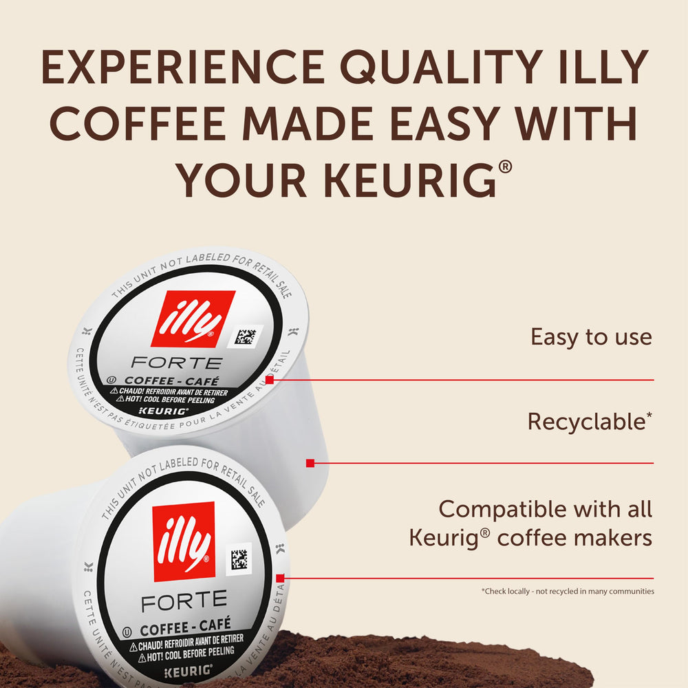 illy 6-pack coffee pods ready for busy mornings