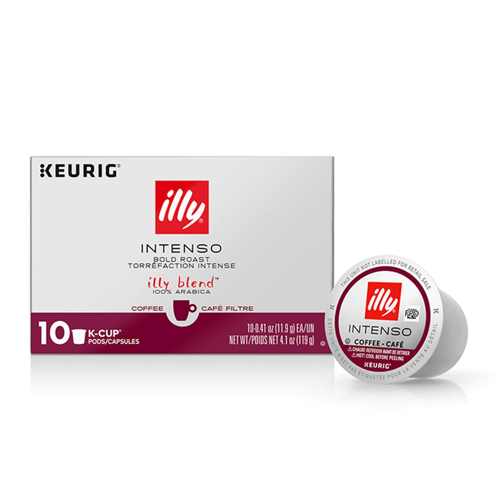illy dark roast K-Cup for Keurig delivers bold aroma and robust flavor in a single-serve pod
