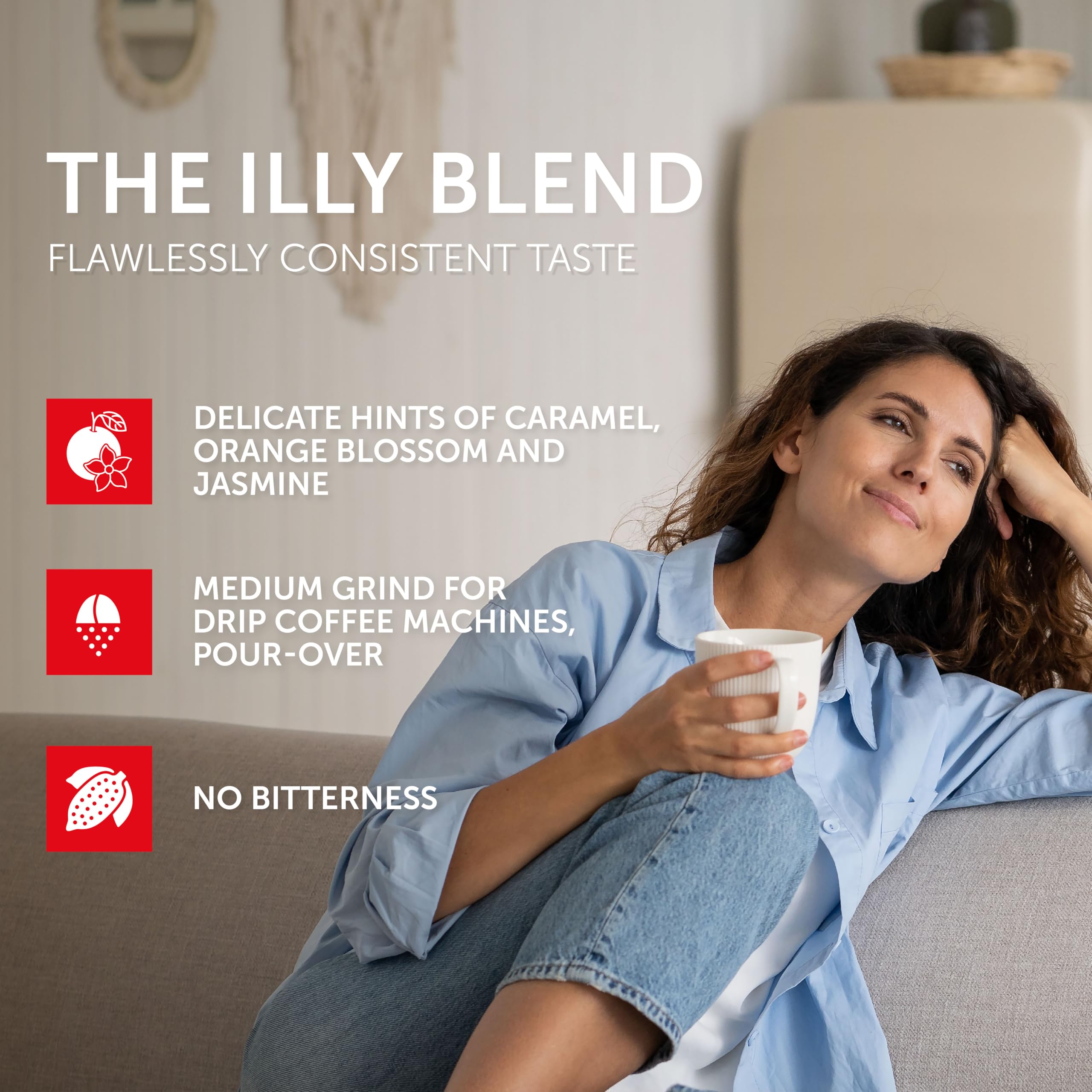 Illy Classico ground coffee in pressurized can seals freshness